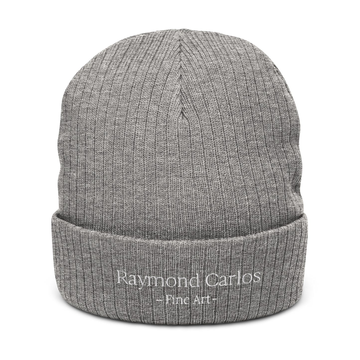 Raymond Carlos Ribbed knit beanie