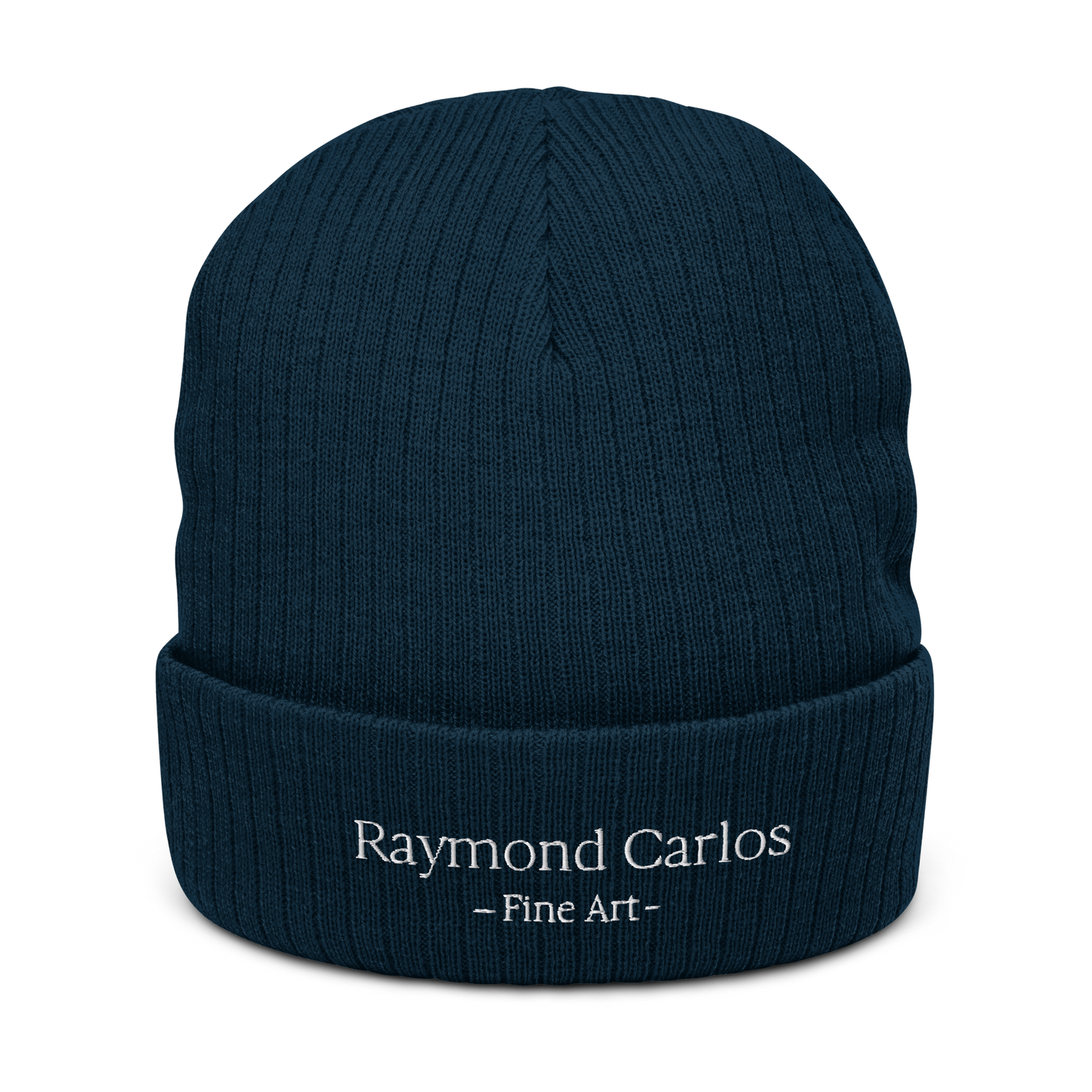 Raymond Carlos Ribbed knit beanie