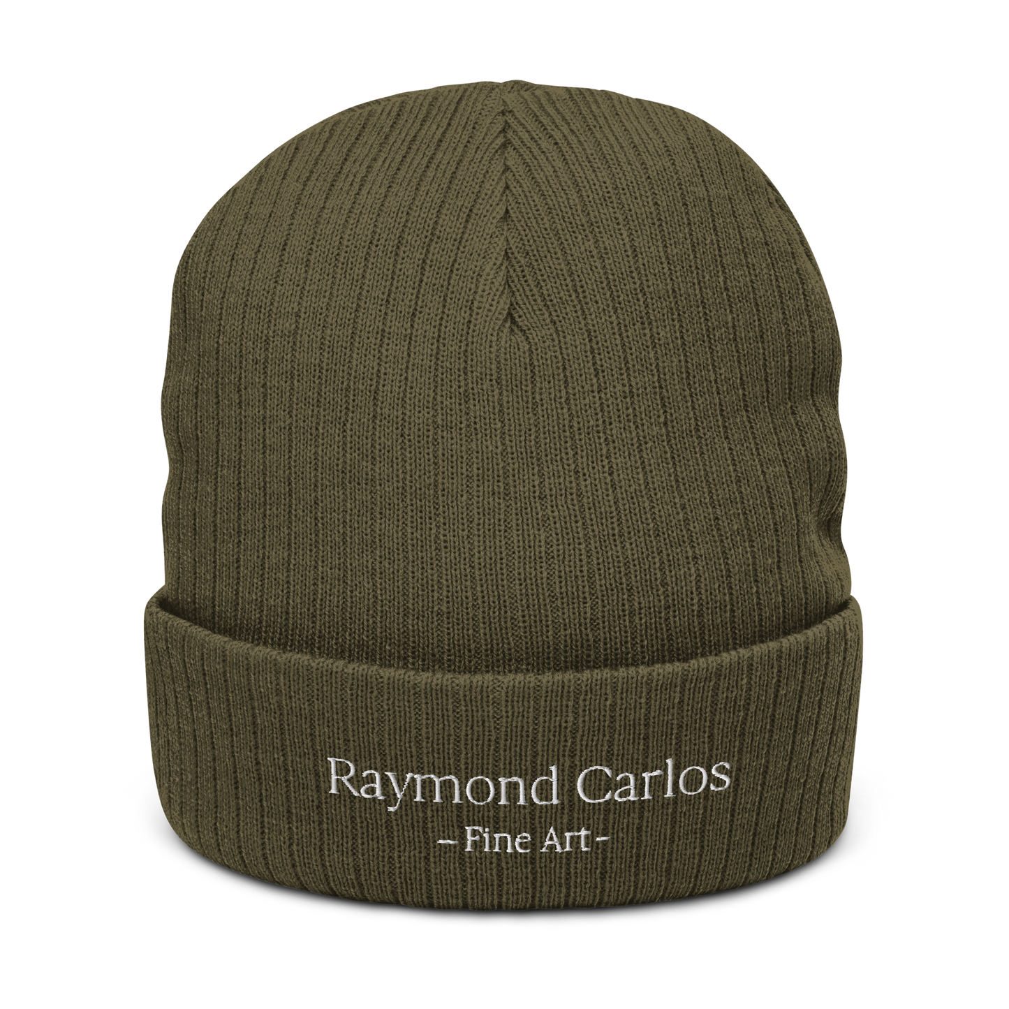 Raymond Carlos Ribbed knit beanie