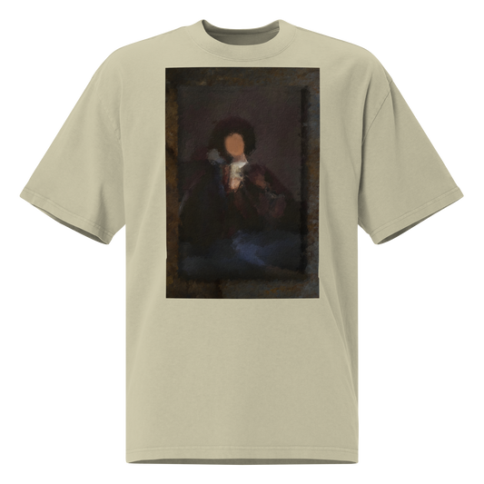 Lounging Afro Oversized ArtTee