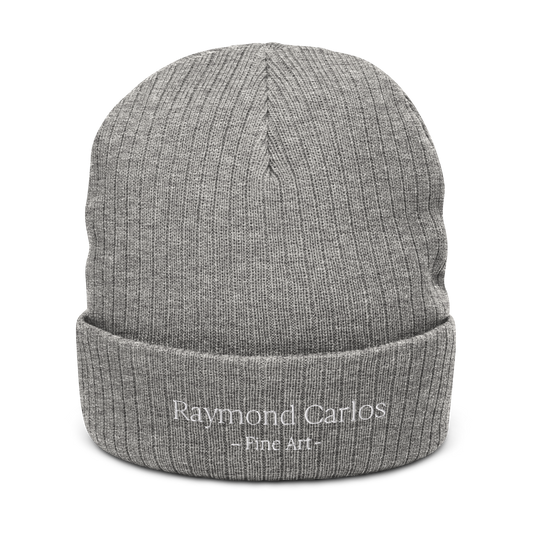 Raymond Carlos Ribbed knit beanie