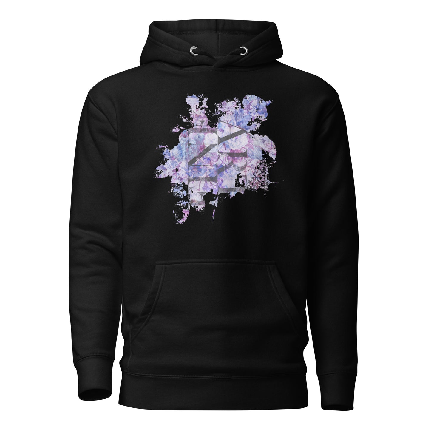 Abstract Fine Art ArtTee Hoodie (Purple)