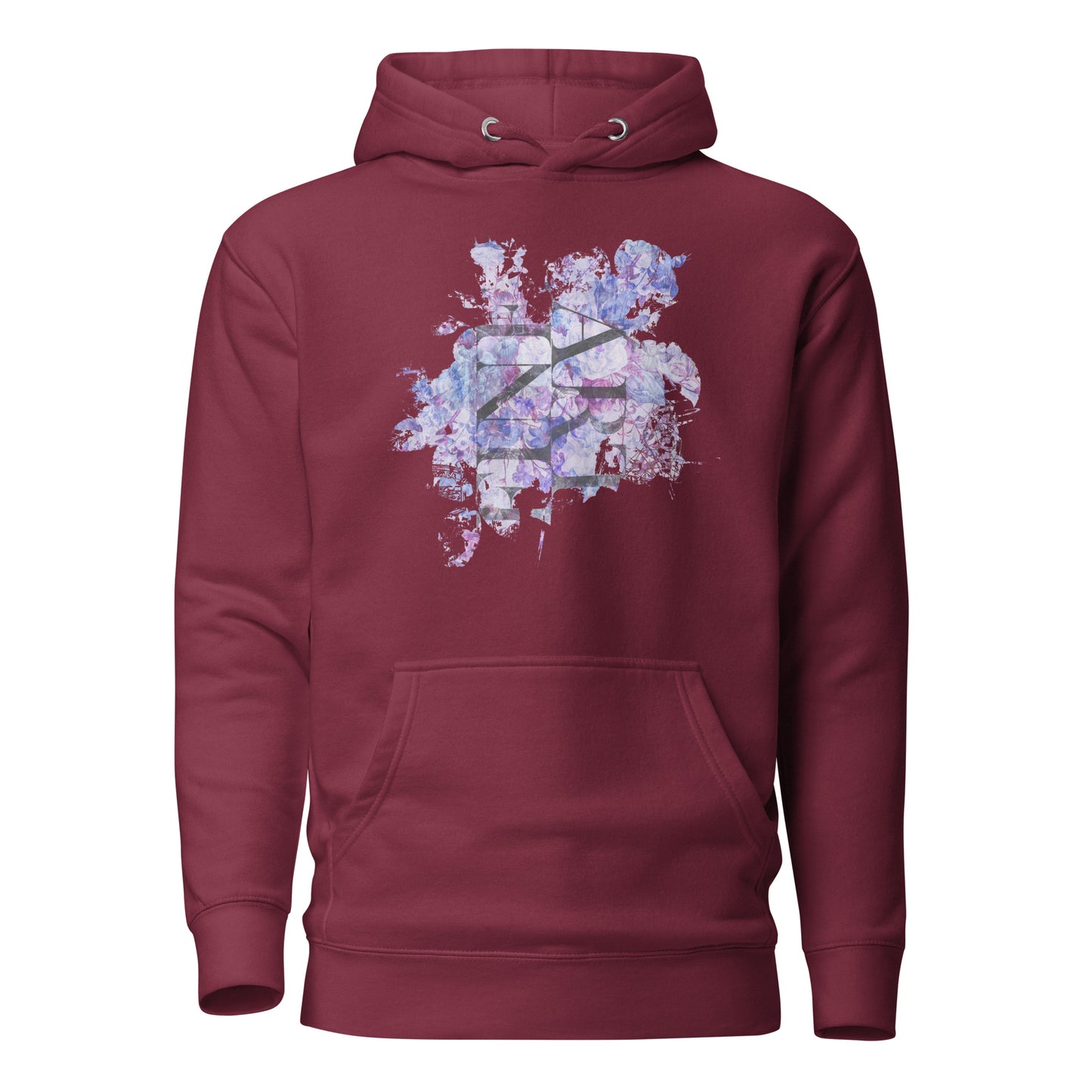 Abstract Fine Art ArtTee Hoodie (Purple)