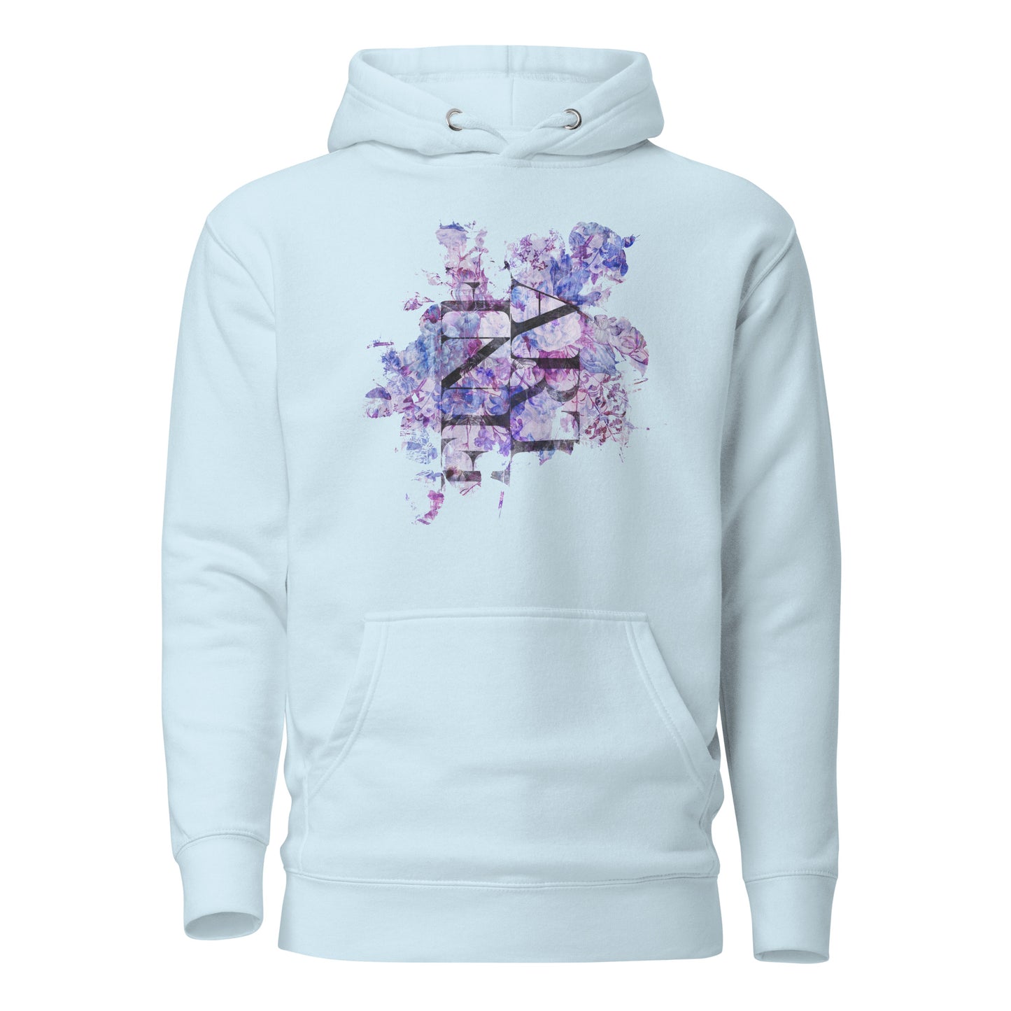 Abstract Fine Art ArtTee Hoodie (Purple)