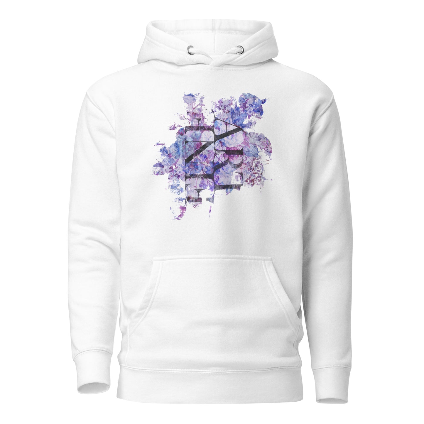 Abstract Fine Art ArtTee Hoodie (Purple)