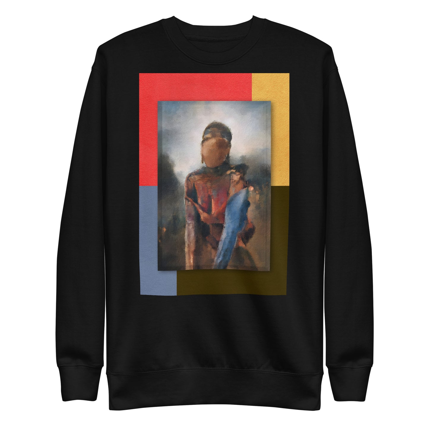 Color Block ArtTee Sweater