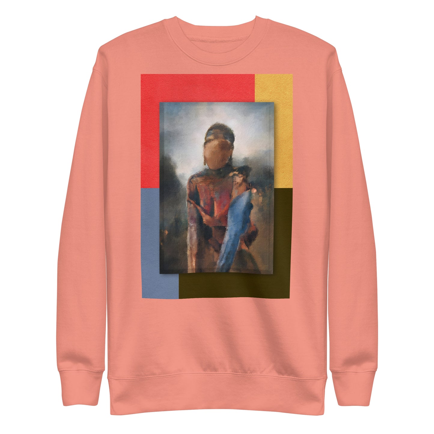 Color Block ArtTee Sweater