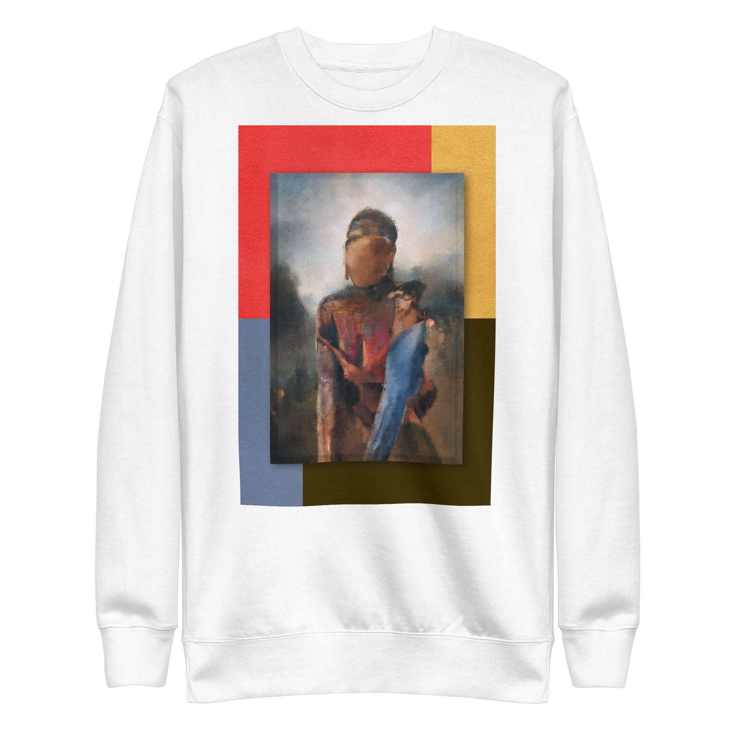 Color Block ArtTee Sweater