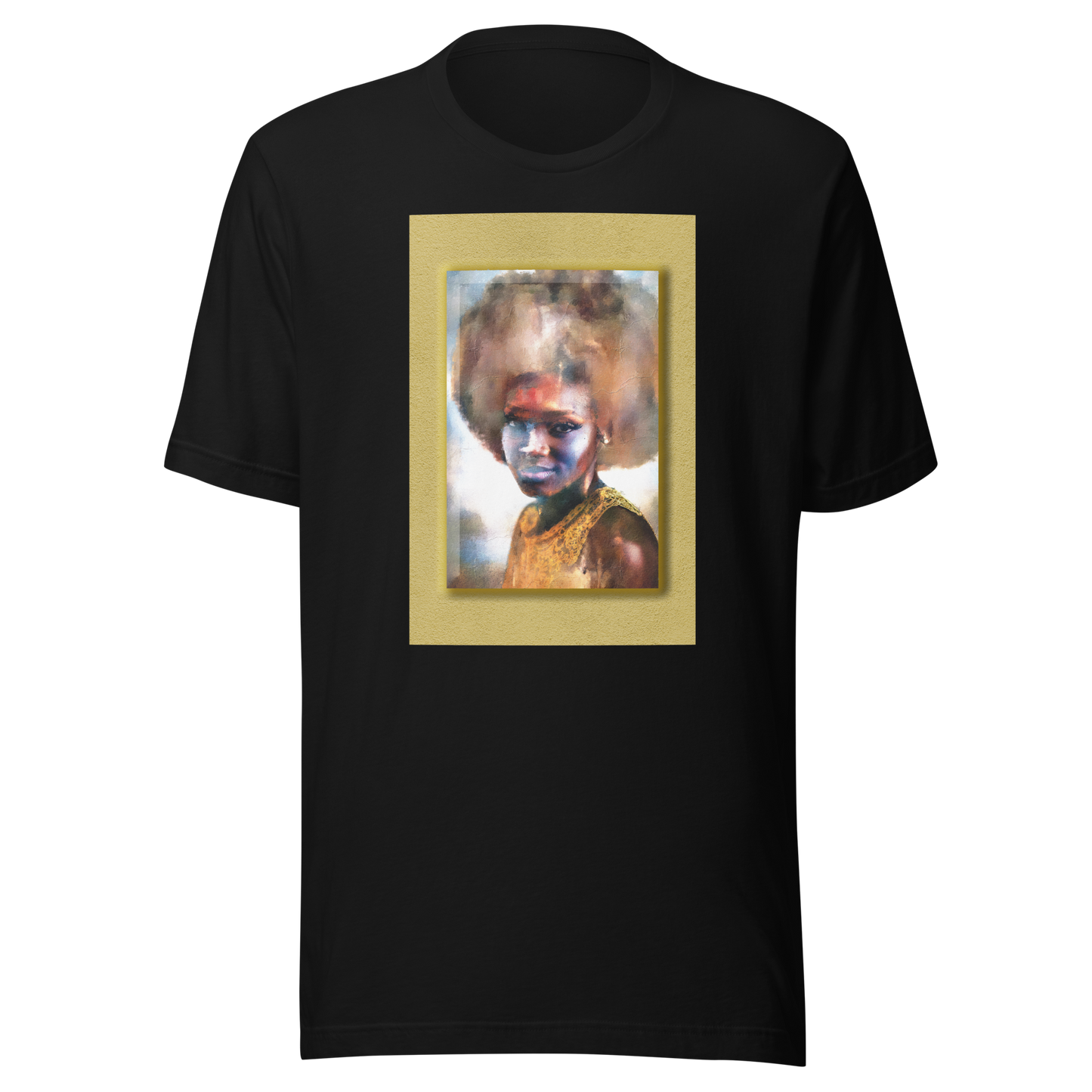 Painted Afro ArtTee