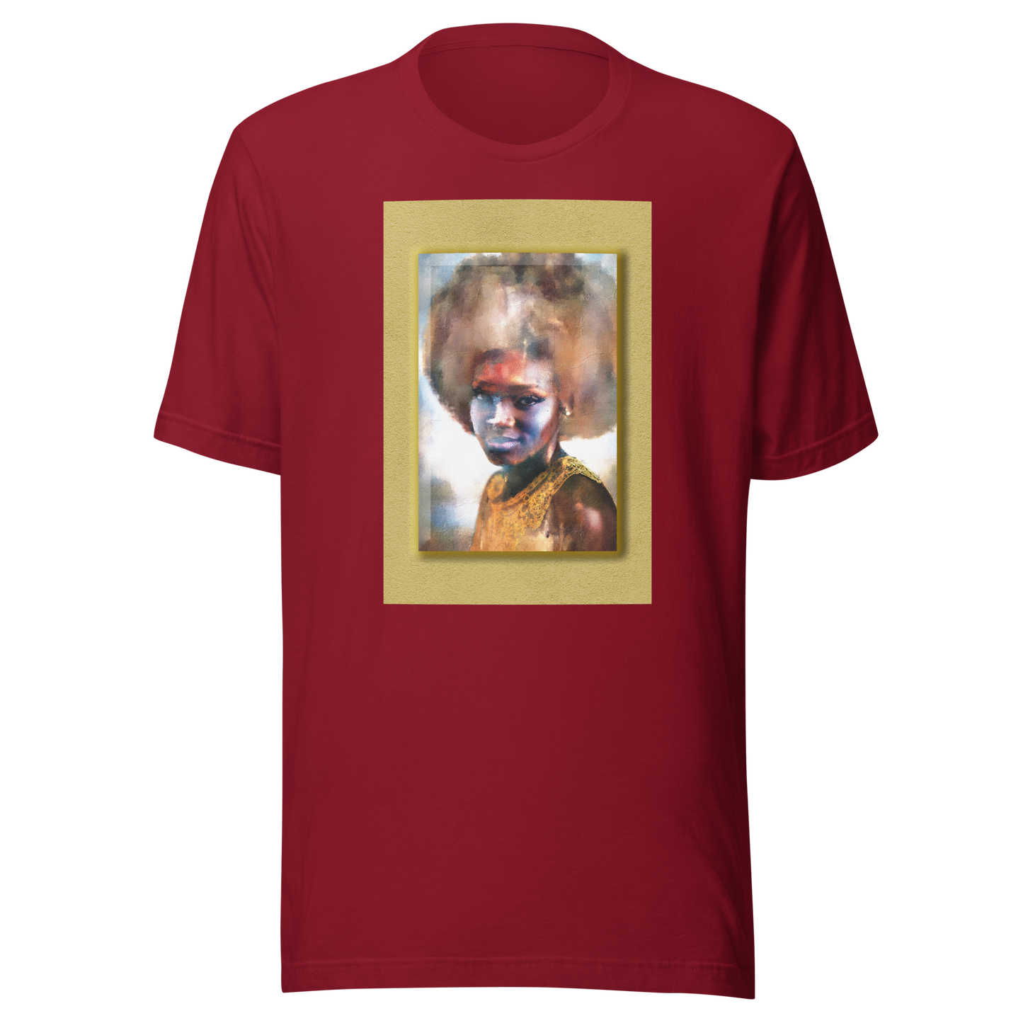 Painted Afro ArtTee