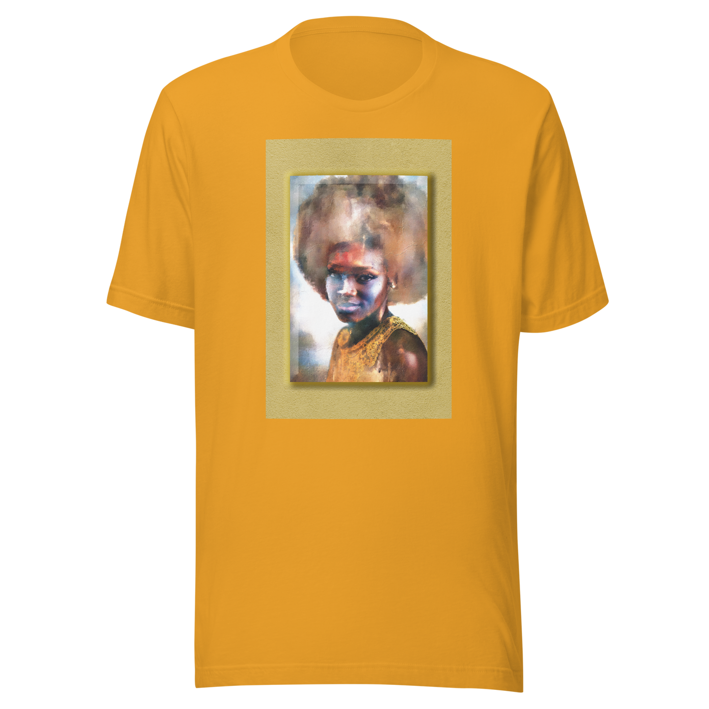 Painted Afro ArtTee