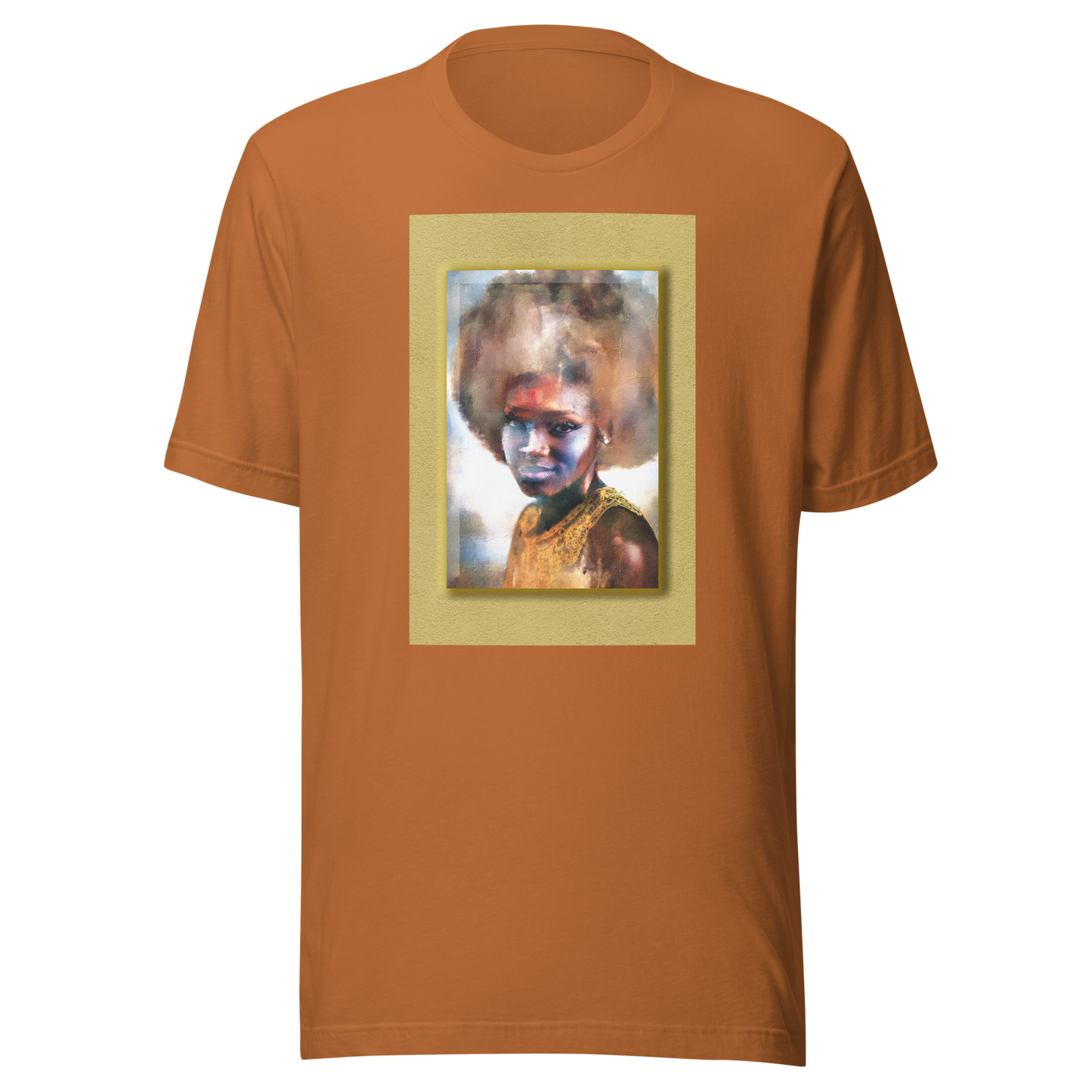 Painted Afro ArtTee